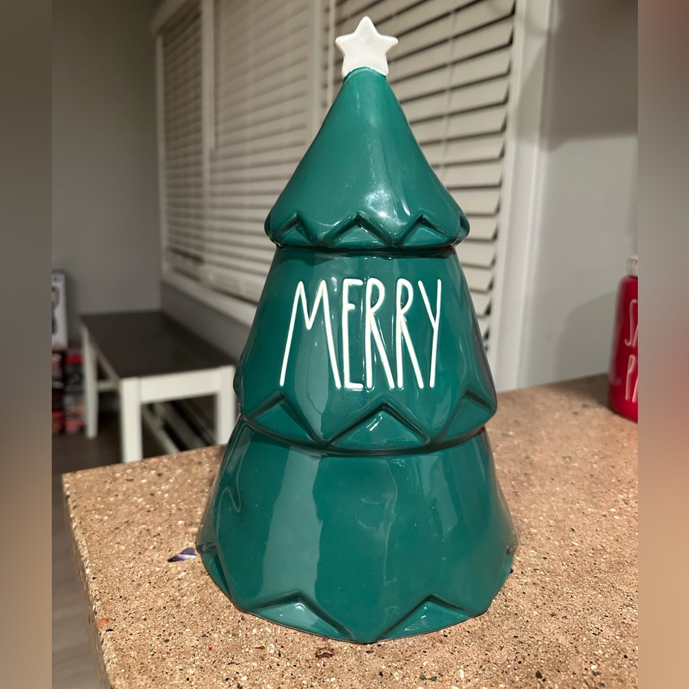 Rae Dunn “Merry” ceramic tree